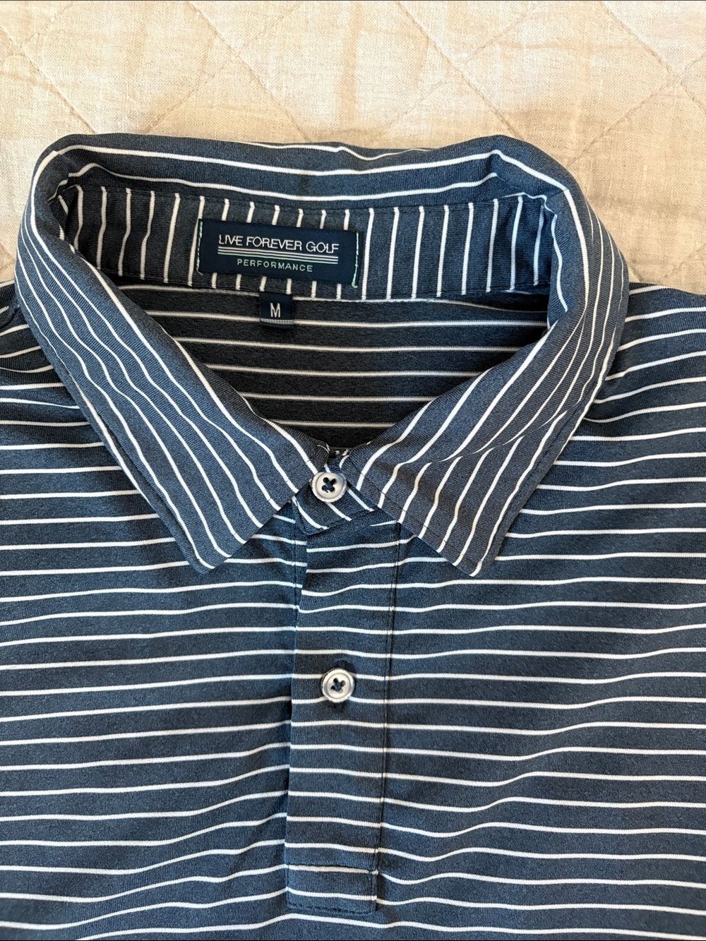 Live Forever Golf polo